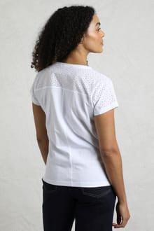 Weird Fish Pernille Organic Cotton Cutaway T-Shirt 19903